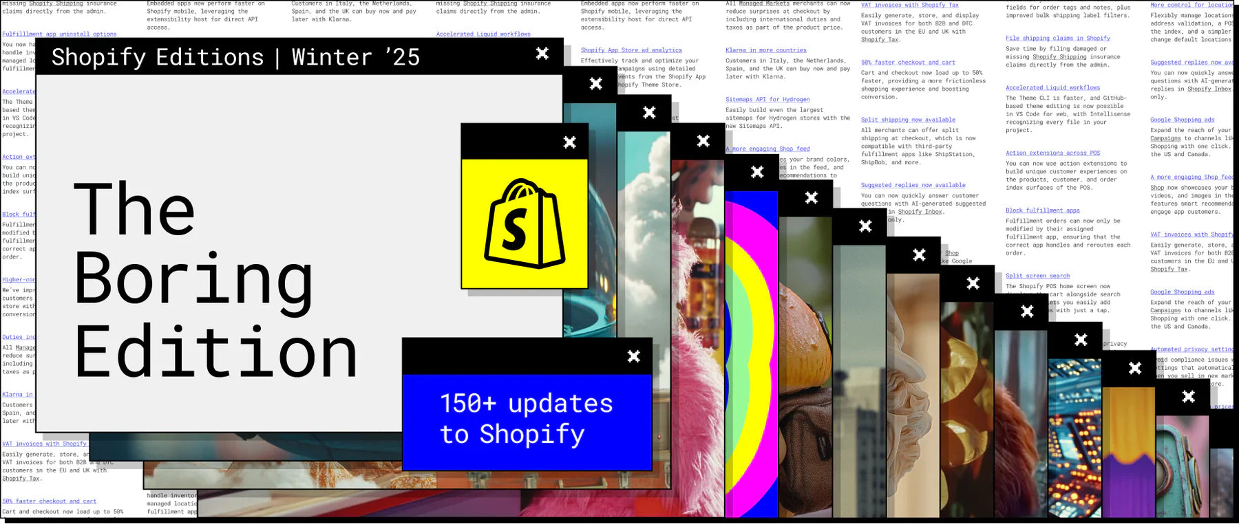 Shopify Winter 25 Editions. The “Boring” Edition that’s anything but.