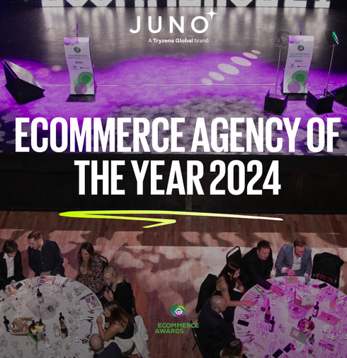 Juno Ecommerce Wins Silver at the Ecommerce Awards 2024 for Best Ecommerce Agency